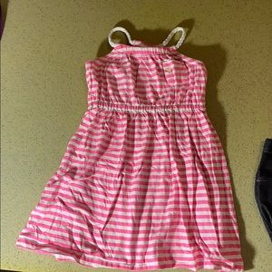 Carters Girls Stripe Dress with Braided Straps